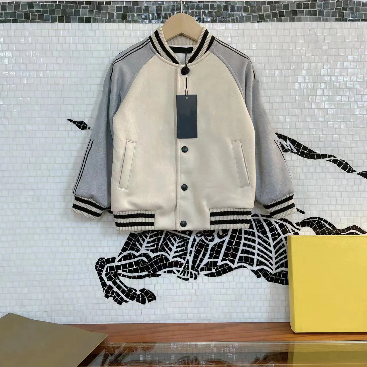 

Роскошная дизайнерская детская одежда, демисезонная Детская куртка