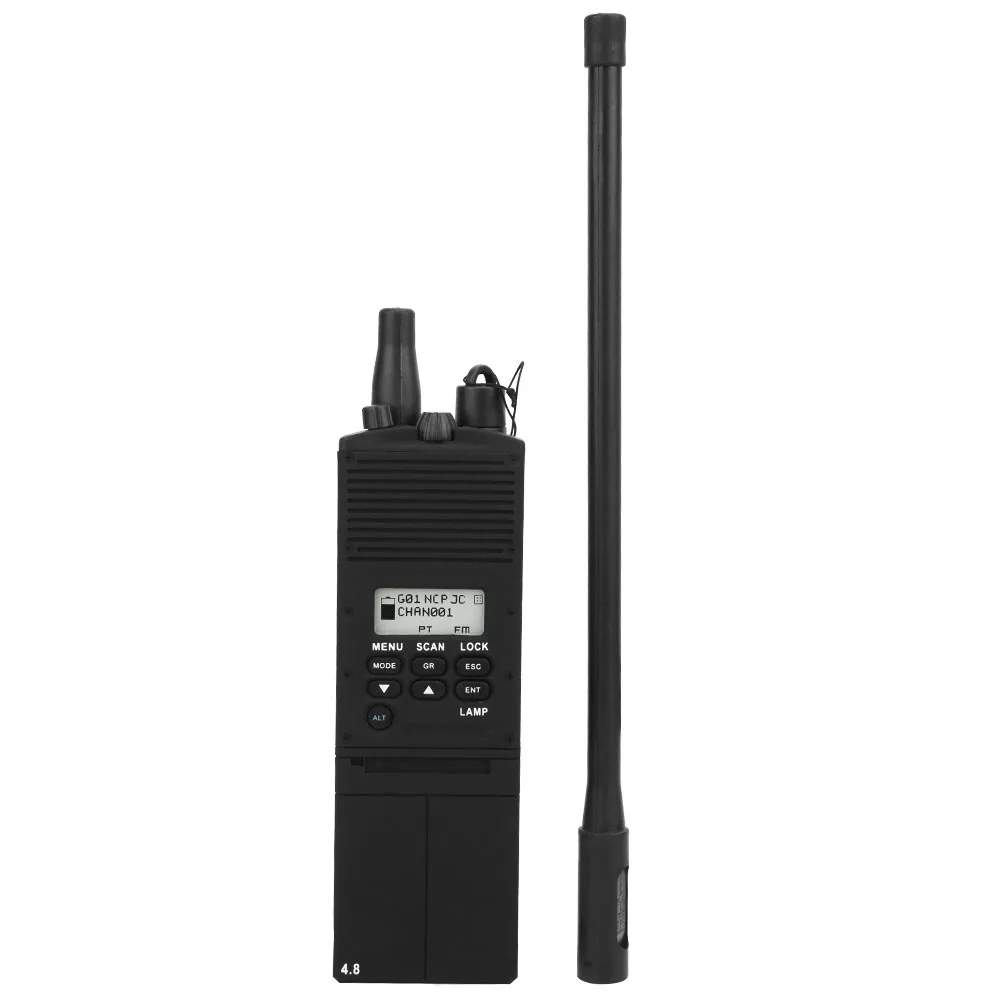 

Durable Plastic Dummy 2 Way Radio Case Cosplay Prop Tactics Faux Walkie Talkie