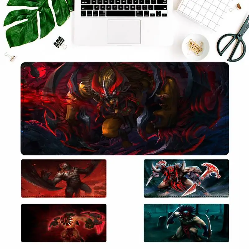 

Elegant dota2 Bloodseeker Mouse Pad Gamer Keyboard Maus Pad Desk Mouse Mat Game Accessories For Overwatch