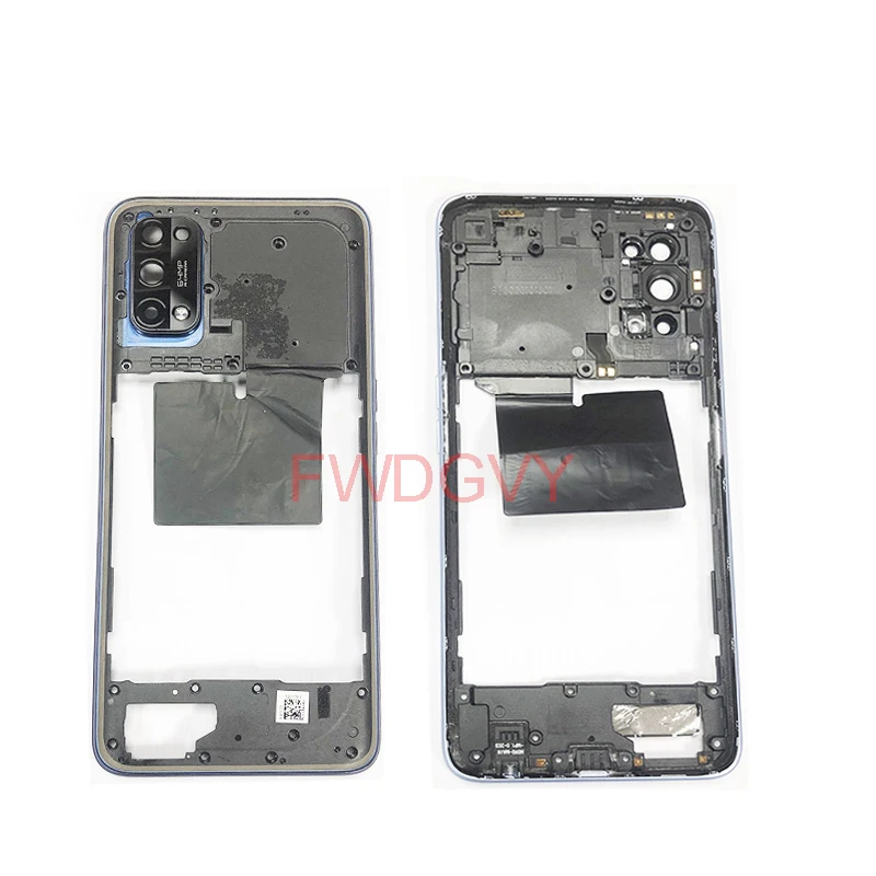 original back cover plate for oppo realme 7 pro rear cover mobile phone repair parts replacement for realme 7 pro rmx2170 free global shipping