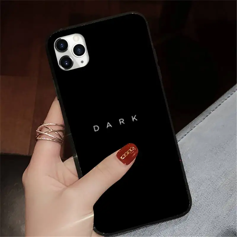 

Dark Netflix horor TV series Phone Case for iPhone 11 12 pro XS MAX 8 7 6 6S Plus X 5S SE 2020 XR