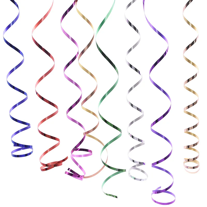 5/10 шт свадебные ленты для домашнего декора фольга лазерный шар лента свадьбы дня