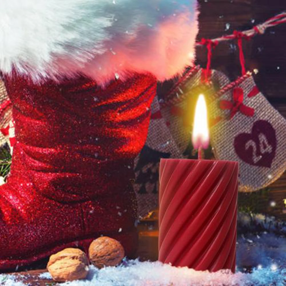 Форма для свечей ручное изготовление модель в форме спирали формы форма воска