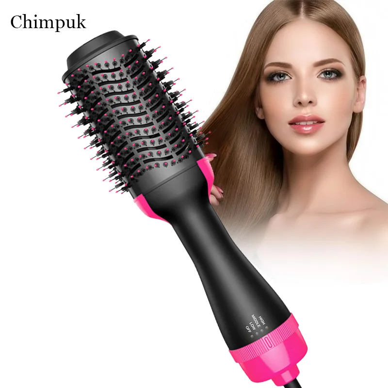 

Профессиональный фен-расческа, одноступенчатый фен для волос, выпрямитель для волос, плойка, вращающаяся расческа горячим воздухом