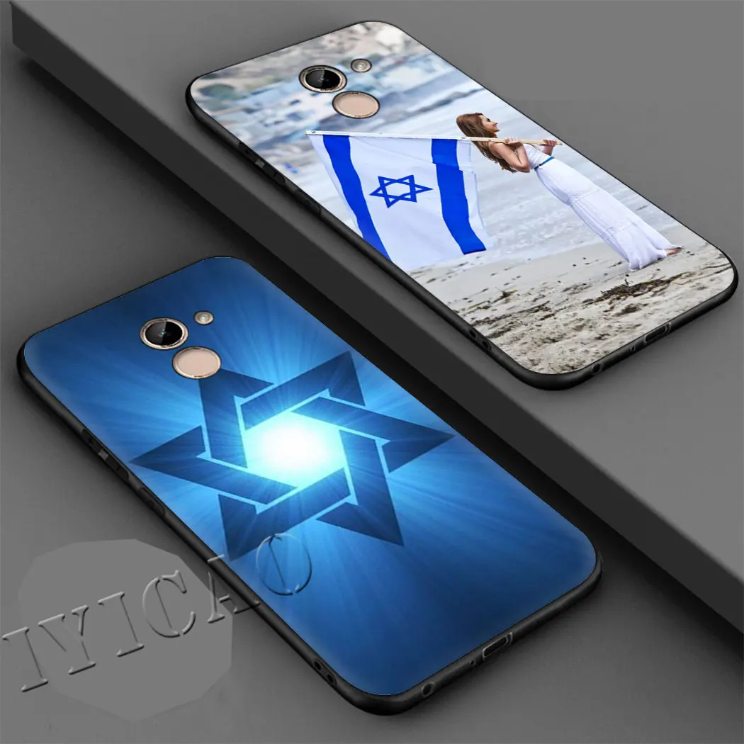 IYICAO Israel flag Soft Case for Huawei 9X 20 Pro Note 10 View 9 8 Lite 8C 8X 7X 7C 7A 6A | Мобильные телефоны и