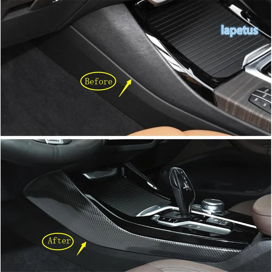 

Lapetus Inside Control Gear Shift Panel Decoration Frame Cover Trim ABS Fit For BMW X3 G01 2018 - 2021 Matte / Carbon Fiber