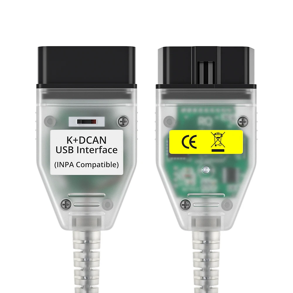10 шт./лот OBD2 INPA K + CAN с переключателем FTDI FT232RL кабель диагностический интерфейс для