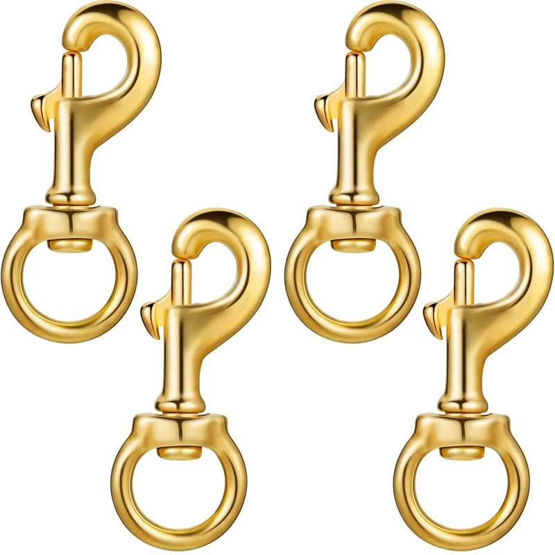 Зажимы для флага веревки Твердый латунный флагшток застежка поворотная крючки