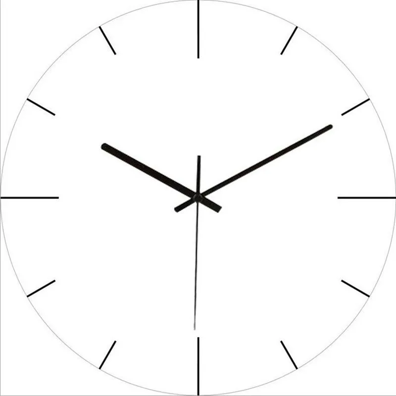 Часы настенные кварцевые бесшумные большие декоративные в современном стиле