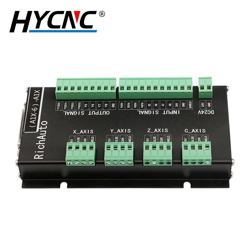Richauto Control ler DSP A18 4-осевая USB связь система управления движением CNC маршрутизатор