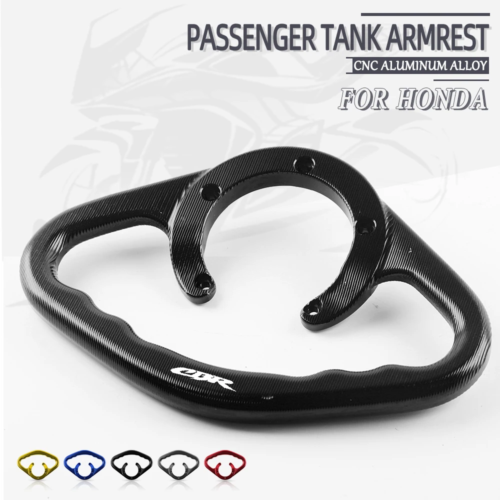 

JDSOON для HONDA CBR600RR Hornet пассажирские рукоятки ручной захват бак захват ручки подлокотник логотип CBR600RR