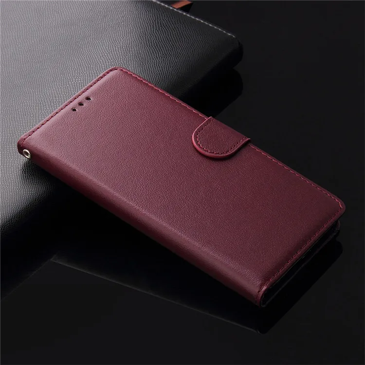 Wine Red Чехол-книжка с бумажником для iPhone 11 Pro Max XR Роскошный чехол из искусственной кожи чехол с отделениями для карт для iPhone XR XS Max X 8 7 Чехол - Цвет: Wine Red