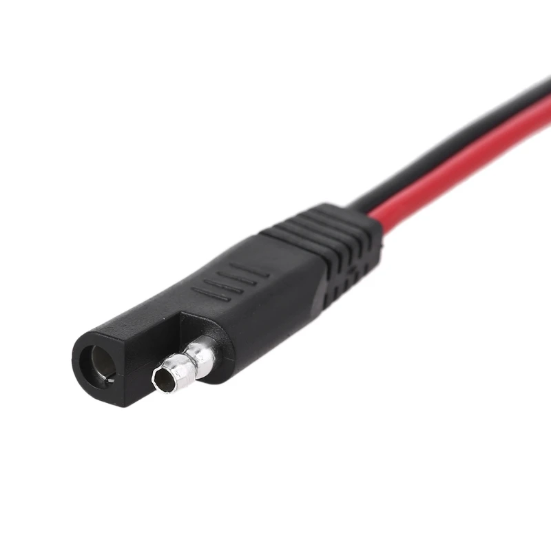 

SAE Power Socket Sidewall Port, Weatherproof SAE Quick Connect Solar Panel Mount Universal Flush-Mountable Connector