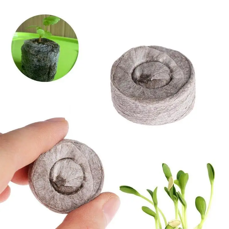 Блок для рассады из сжатой матрицы семейный садовый торфяной горшок Детские