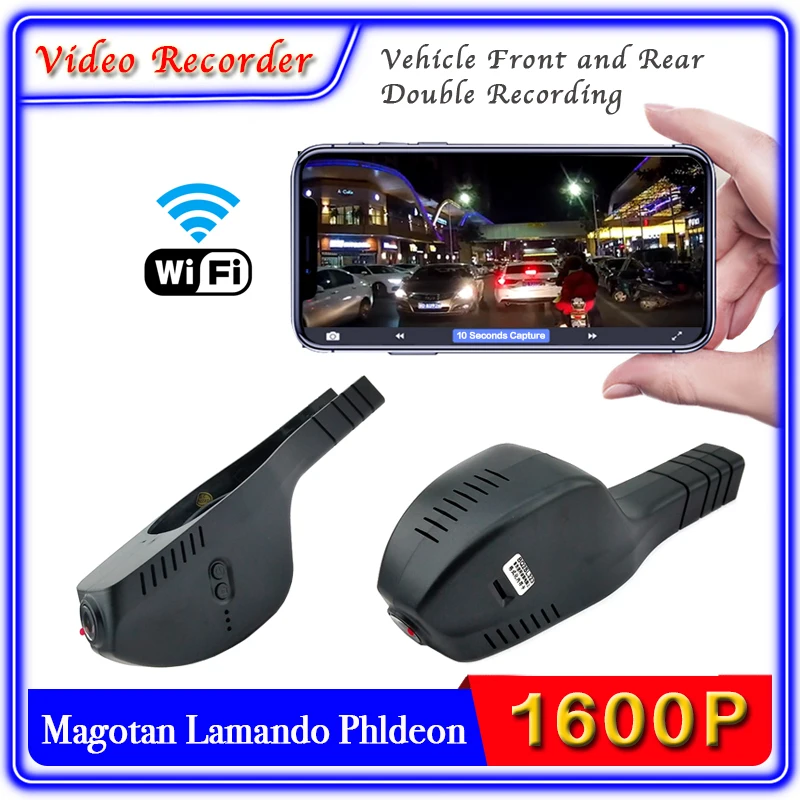 

For Volkswagen VW Magotan B8 Lamando Tiguan L Teramont Phldeon 2015~2021 Driving Video Recorder DVR Front Rear Dash Cam Camera