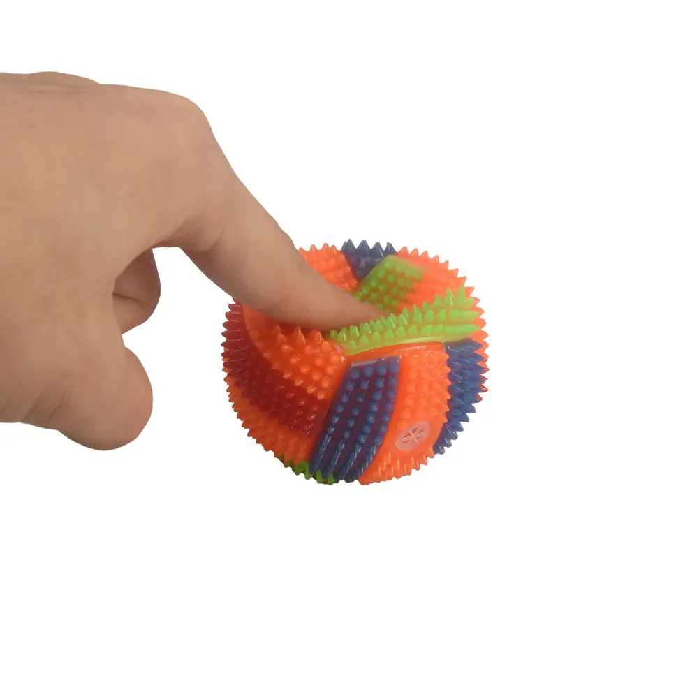 Популярные массажные мячи для фитнеса детские спортивные светодиодный мяч