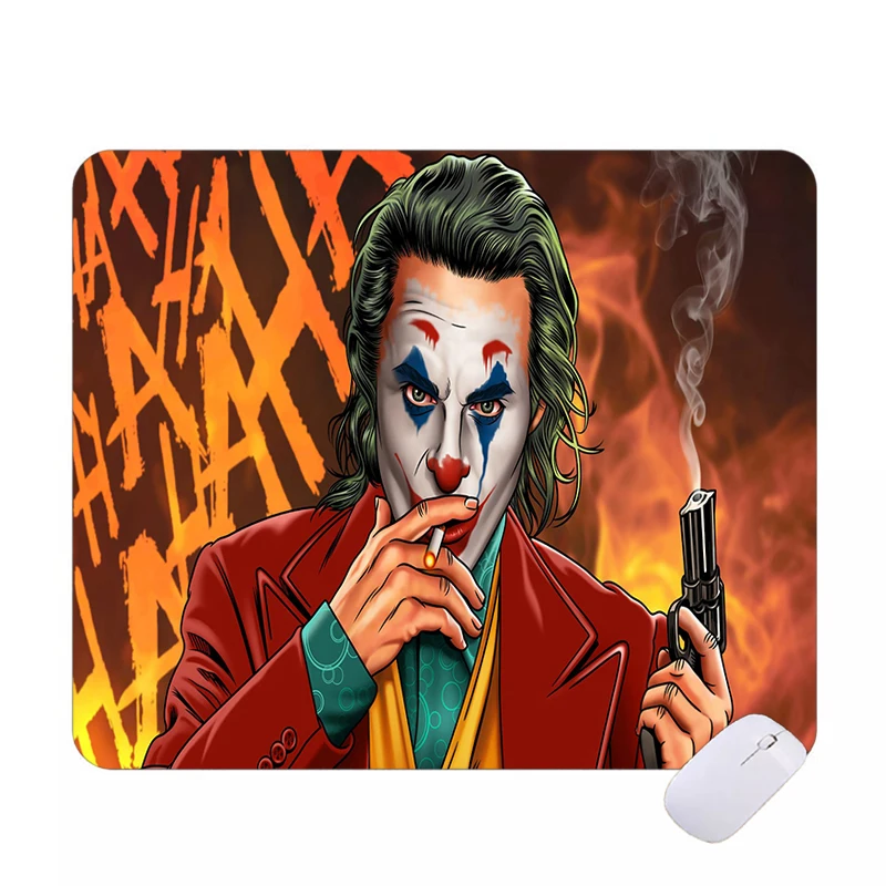 

Joker Pc Gamer Complete Gaming Mouse Pads Small Mouse Pad Anime Mausepad Rug Varmilo Gamers Accessories Desk Mat Mice Keyboards