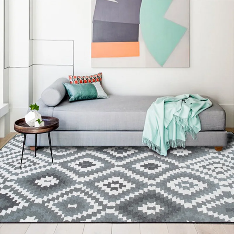 

Modern Abstract: Diamond, Gray Bedroom, Kitchen Floor, Carpet
