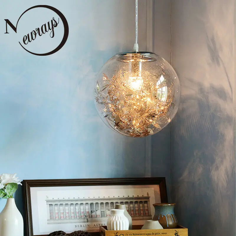 Скандинавский подвесной светильник E27 светодиодный потолочный в стиле лофт