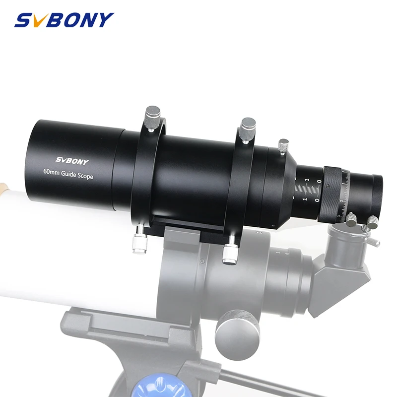 SVBONY 60 мм Compact Deluxe Guide Scope Finderscope w/1,2" двойной спиральный фокус для монокулярного астрономического телескопа F9177B