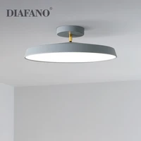led ceiling lights for bedroom living dining room aisle lamps corridor balcony round aluminum blackgray home decoration fixture