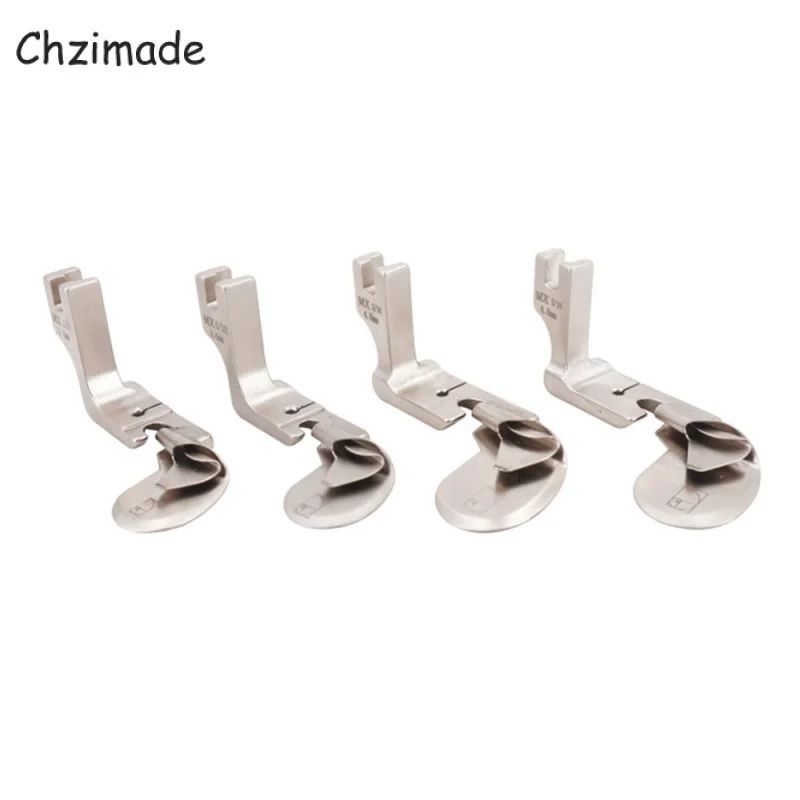 

Chzimade плоская швейная машина с изогнутыми краями, прижимная лапка, адаптер, держатель, «сделай сам», запчасти для швейных машин, аксессуары