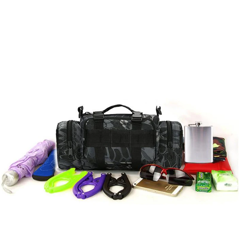 outdoor camera bag wasit bag army waterproof military sling shoulder bag men women fishing climbing riding camping backpack free global shipping