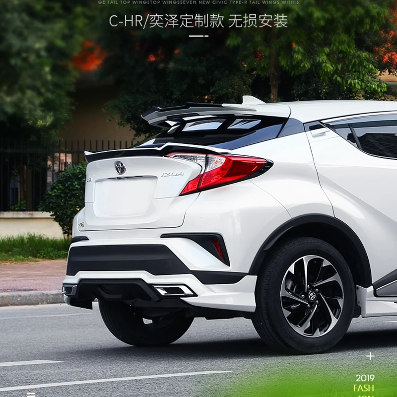 Автомобильные аксессуары для Toyota C-HR CHR 2017 2018 2019 ABS пластик Неокрашенный праймер