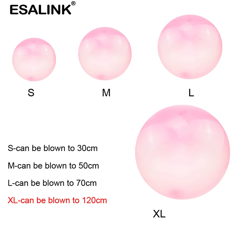 ESALINK детский открытый мягкий воздушный наполненный водой пузырьковый шар