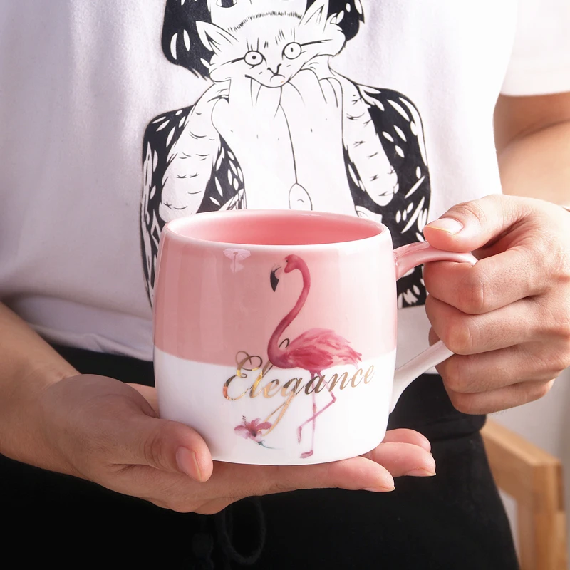 Чашка женская с милым красивым большим животом и ручкой - Цена: 1280.57