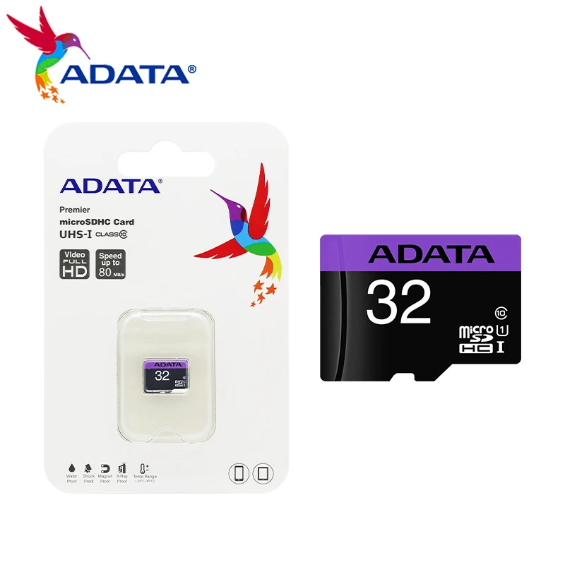 Карта памяти ADATA Micro SDHC SDXC 32 ГБ 64 класс 10 | Компьютеры и офис