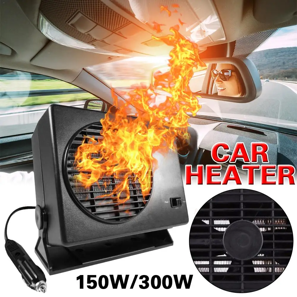 Вентилятор для автомобиля грузовика 12 В портативный оконный дефростер