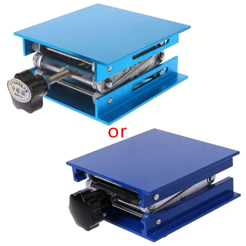 

4"x4" Aluminum Router Lift Table Woodworking Engraving Lab Lifting Stand Rack