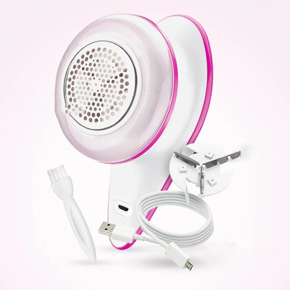 Портативное USB перезаряжаемое устройство для удаления ворса на батарейках