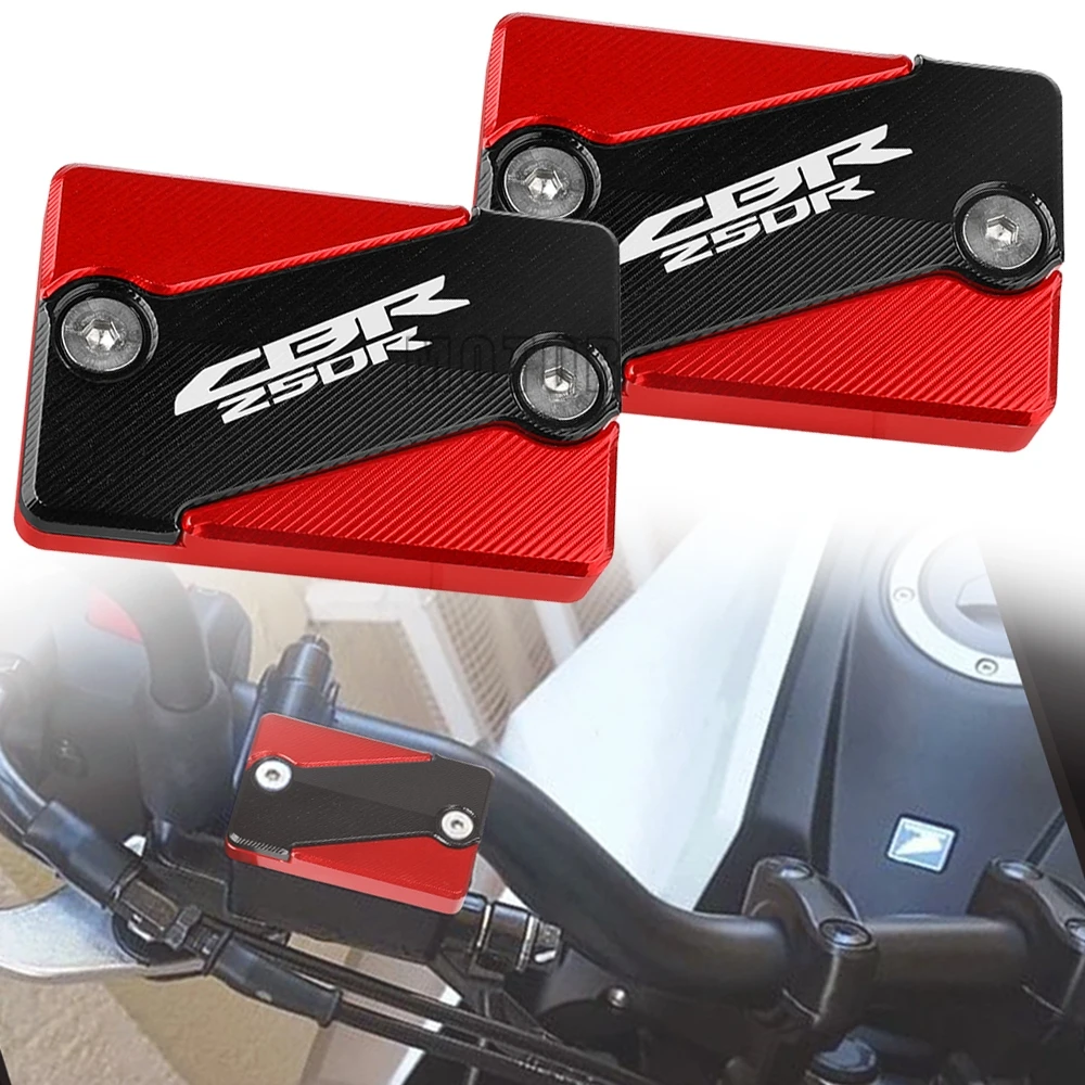 

Для Honda CBR250R CBR 250R 250 R 2018 2019 2020 аксессуары для мотоциклов бачок тормозной жидкости для переднего колеса Защита Крышки CBR250 R