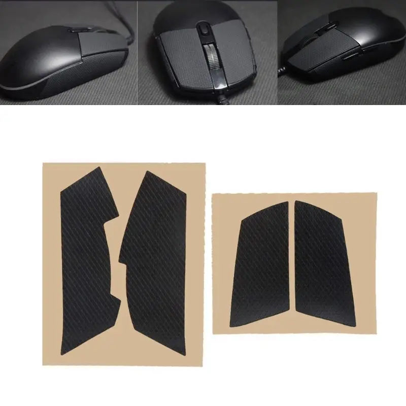 

Original Hotline Games Mouse Skates Side Stickers Sweat Resistant Pads Anti-slip Tape For Logitech G102 G304 GPRO Wired X6HA