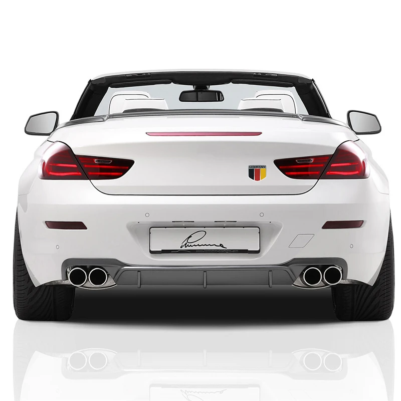 Автомобильные аксессуары немецкий флаг значок автомобильный Стайлинг