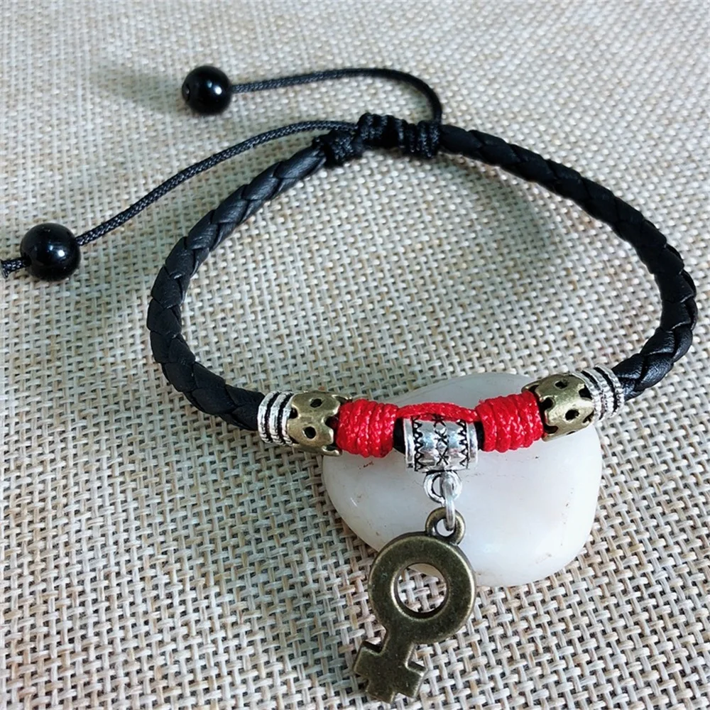 Веревочные ножные браслеты ручной работы для влюбленных украшения ног пляжные |