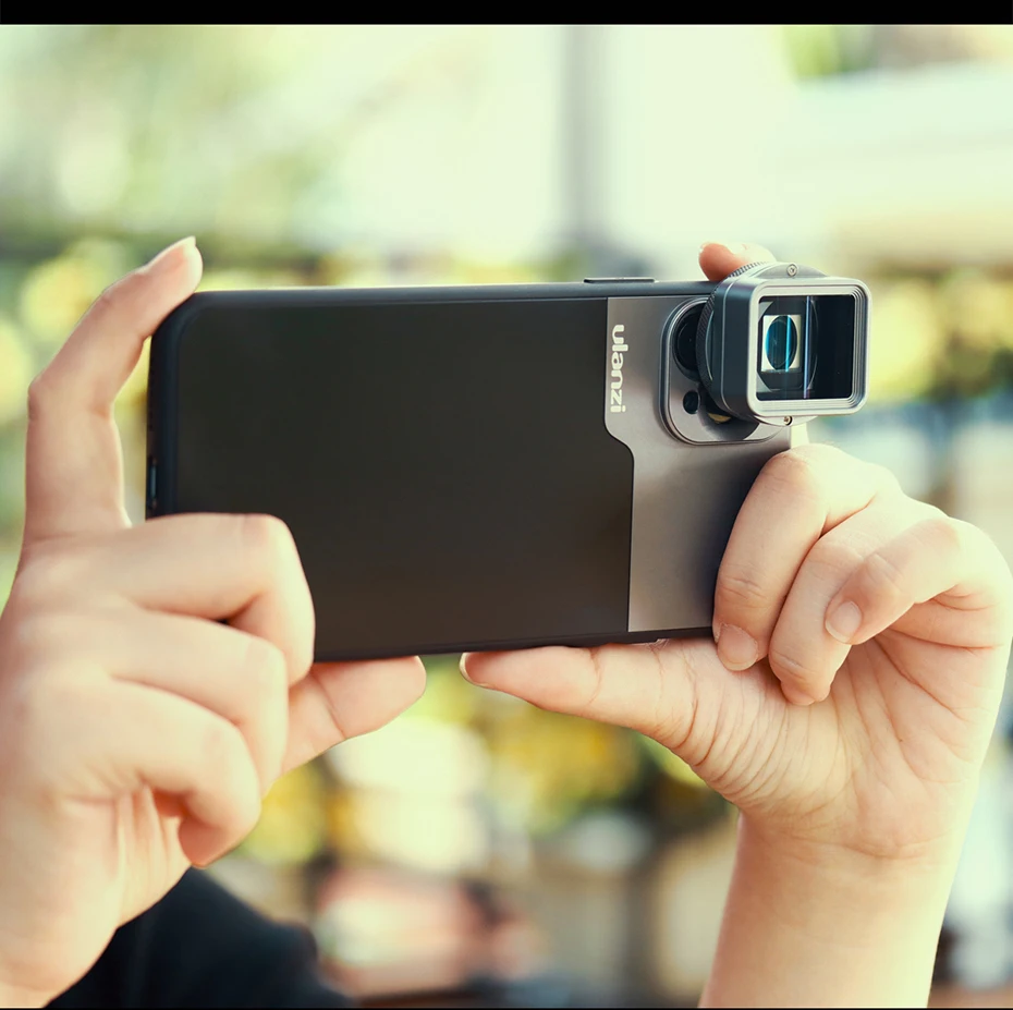 Ulanzi анаморфный объектив для iPhone 11 Pro 1.33X широкоэкранный видео широкоформатный Slr фильм видеомейкер Универсальный телефон объектив