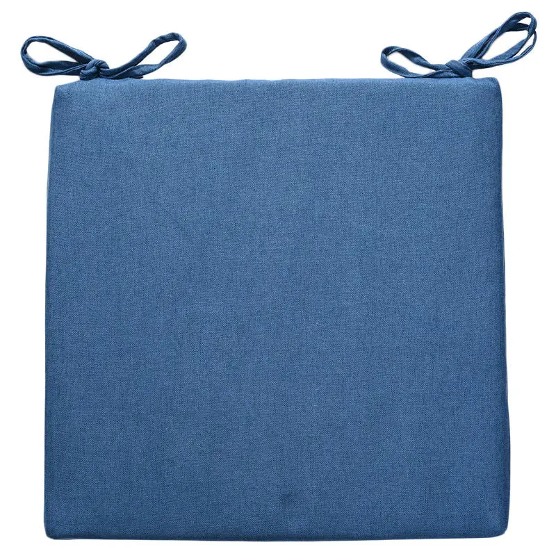 Dark blue 38x38 см/43x43 см плед Подушка для стула Коврик Для Медитации Подушка коврик подушка для сиденья Coussin украшение для дома и офиса диван - Цвет: Dark blue