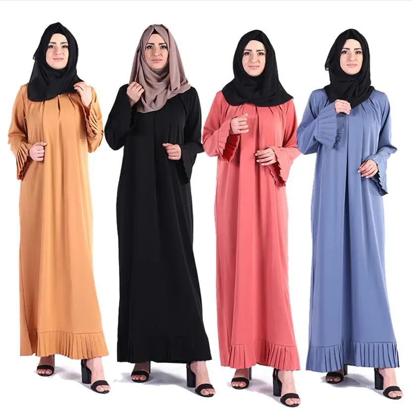 Kaftans размера плюс Abaya Исламская одежда Рамадан турецкий халат платья Хиджаб