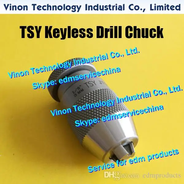 

TSY KEYLESS Drill Chuck 0-3MM for small hole drilling EDM, edm precision drill chuck