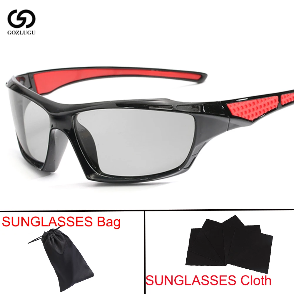 Мужские Солнцезащитные очки TR90 светильник поляризационные с фотохромными