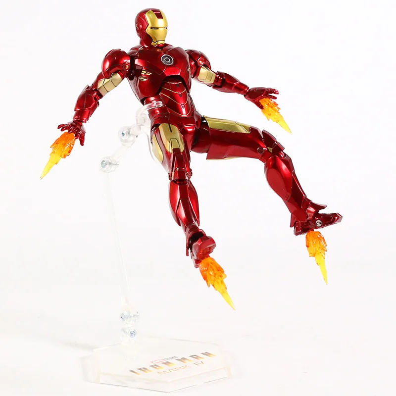 Классическая фигурка героя фильма Marvel Железный человек MK3 MK2 MK4 ЖЕЛЕЗНЫЙ ЧЕЛОВЕК