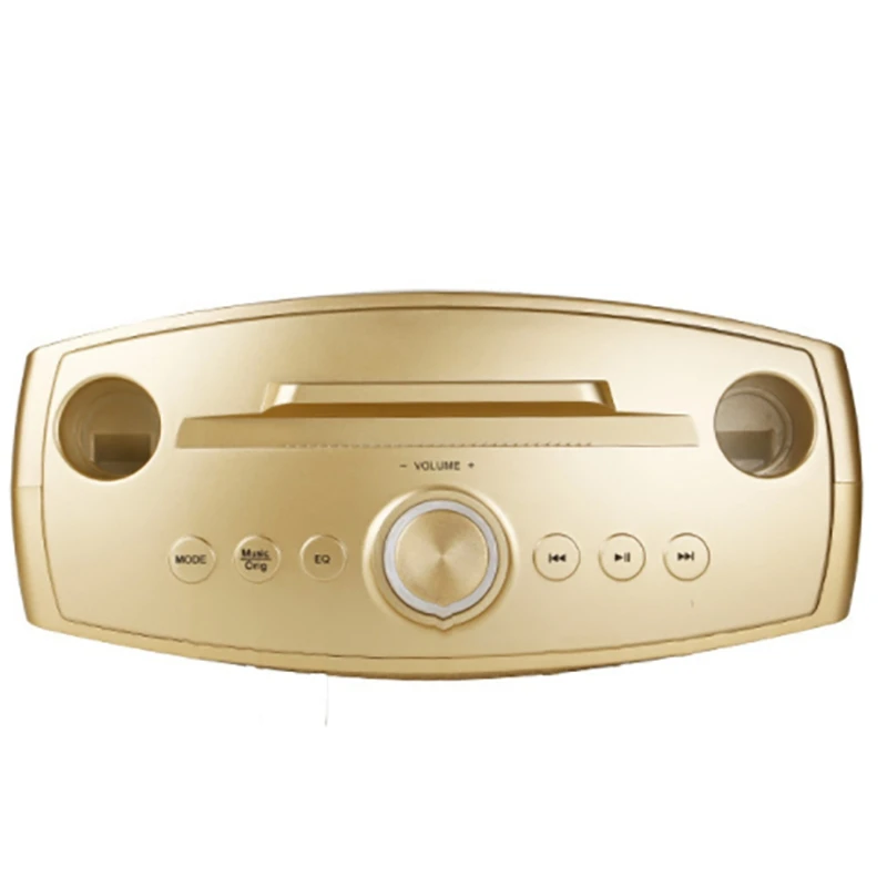 SD306 Dual Bluetooth Динамик с 2 Беспроводной микрофоны на открытом воздухе Семья KTV стерео