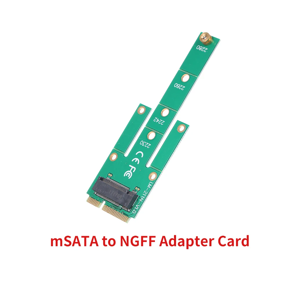 MSATA к адаптер NGFF материнская плата SATA M.2 MSSD конвертер Поддержка 2230/2242/2260/2280