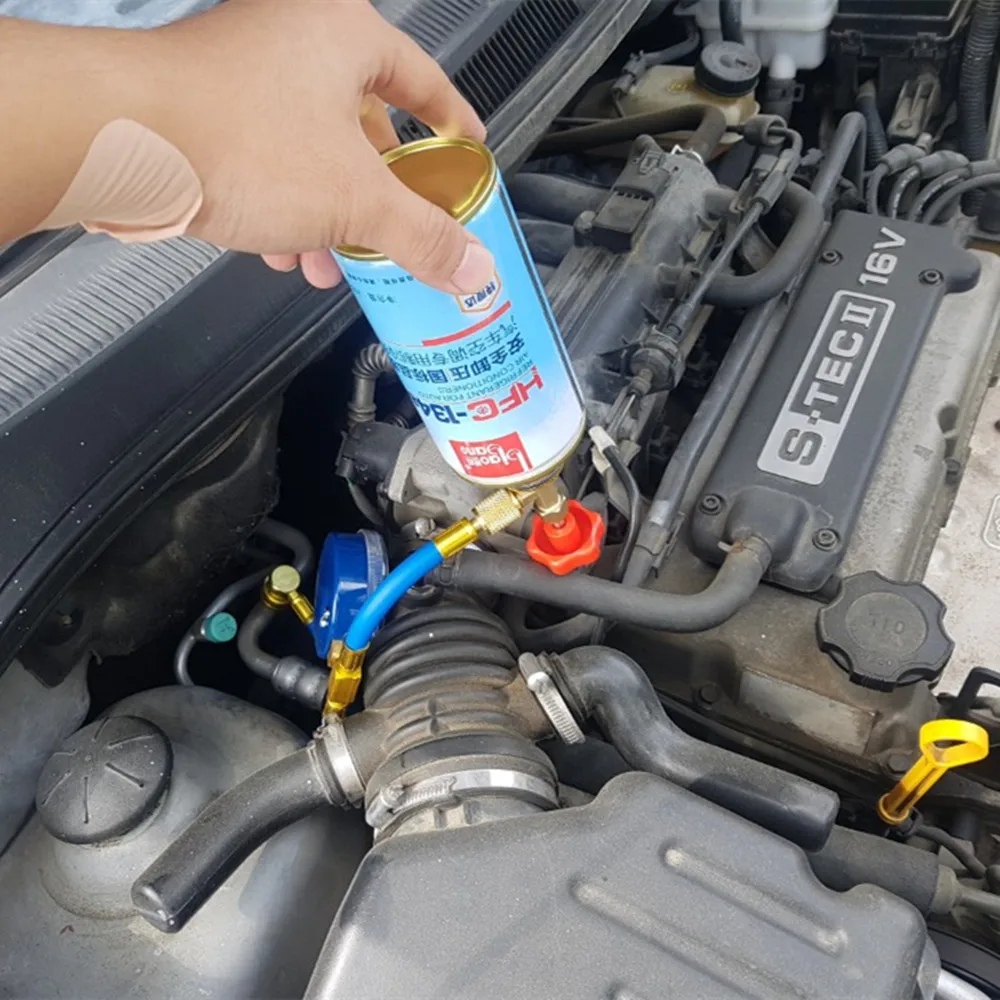 Комплект для наполнения r134a автомобильный наполнитель кондиционирования