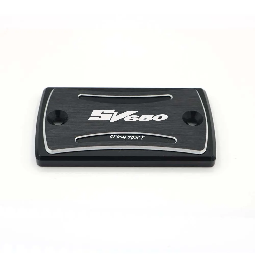 

Для SUZUKI SV 650/S SV650 SV650S 1999-2019 2018 бачок тормозной жидкости для переднего колеса крышка с логотипом мотоцикла алюминий