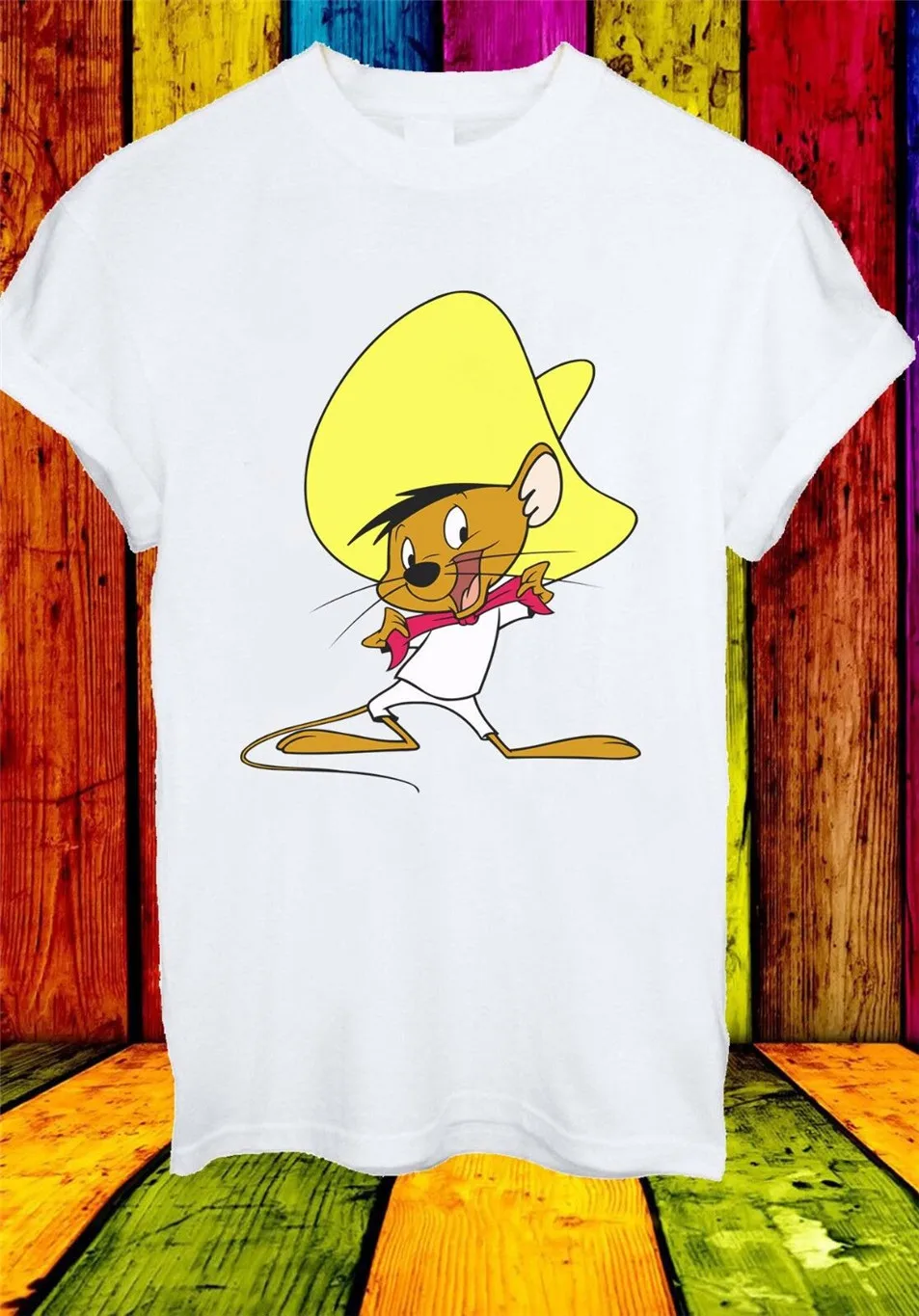Speedy Gonzales Мексиканская мышь Забавный мультфильм для мужчин и женщин унисекс