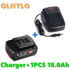 2021 оригинальный литиевый аккумулятор Bosch 18 в 18000 мА  ч в режиме ожидания, портативный аккумулятор BAT609 с Bosch Зарядка для дрели